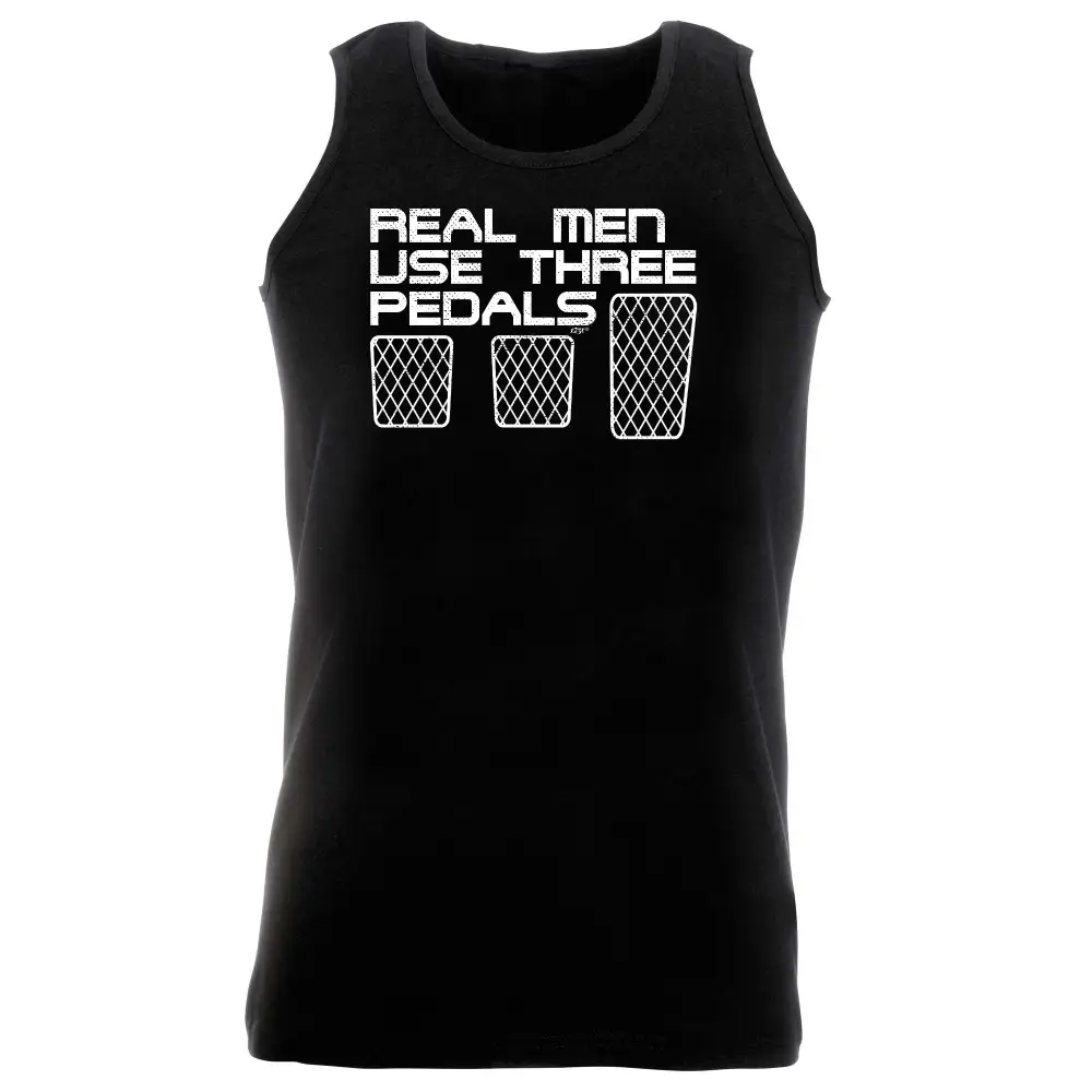Three Pedals Graphic Tank Top