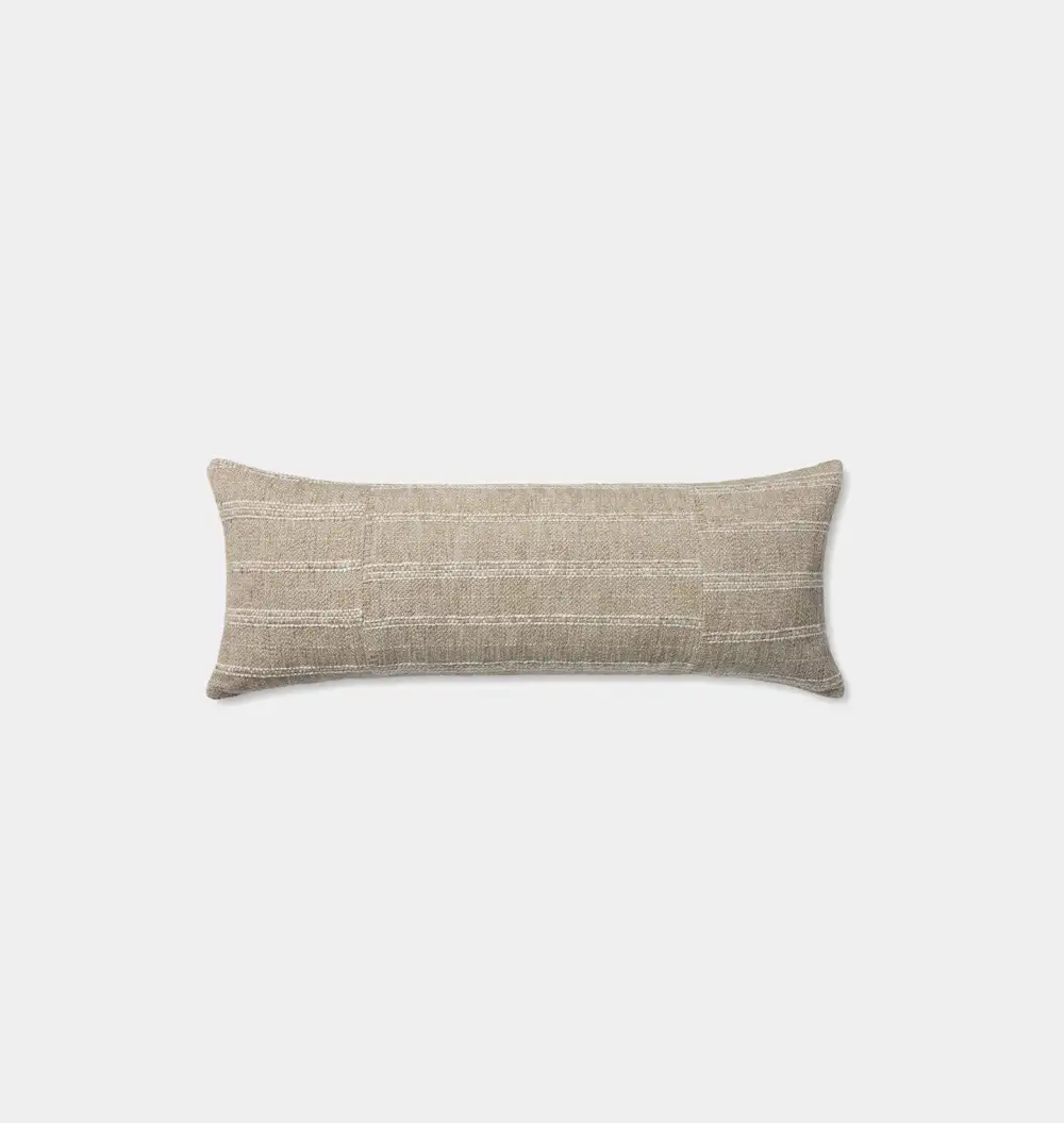 Natural Woven Pattern Sofa Throw Pillow