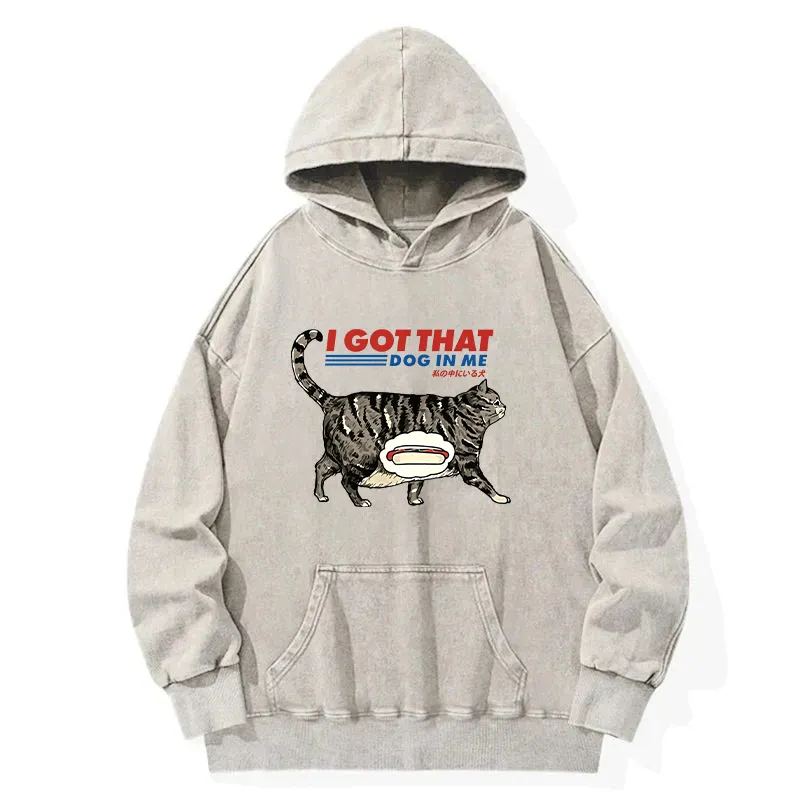 Dog Energy Washed Hoodie