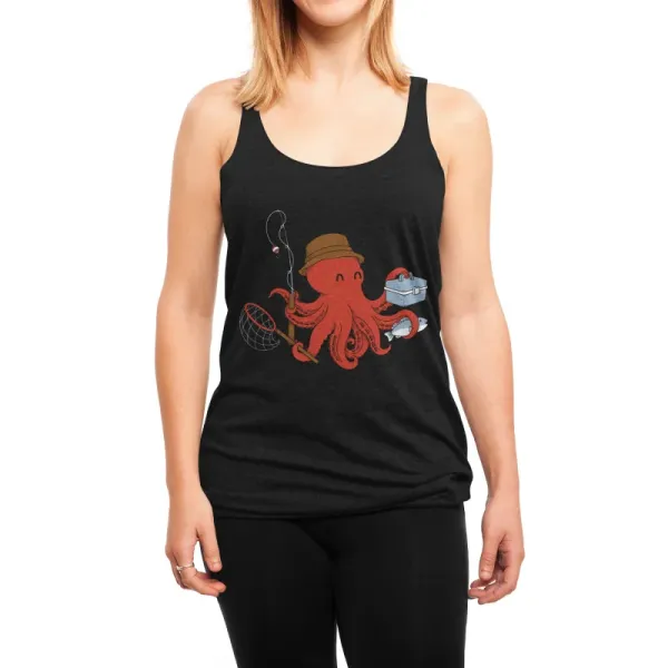 Hooktopus Black Tank