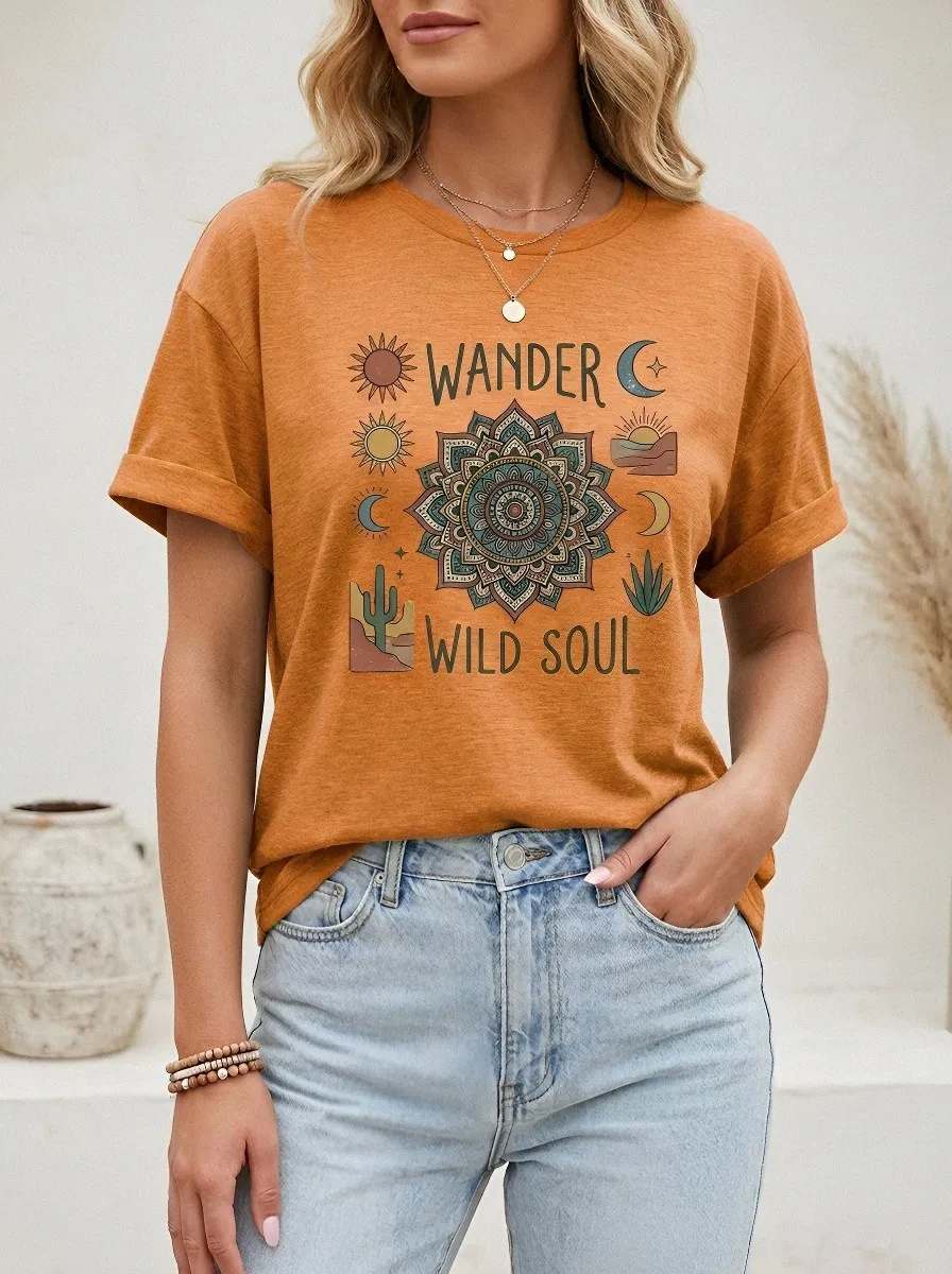 Boho Wander Wild T-Shirt
