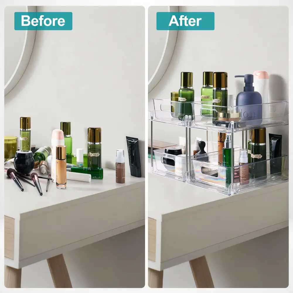 Tier Pull Out Makeup Organizers