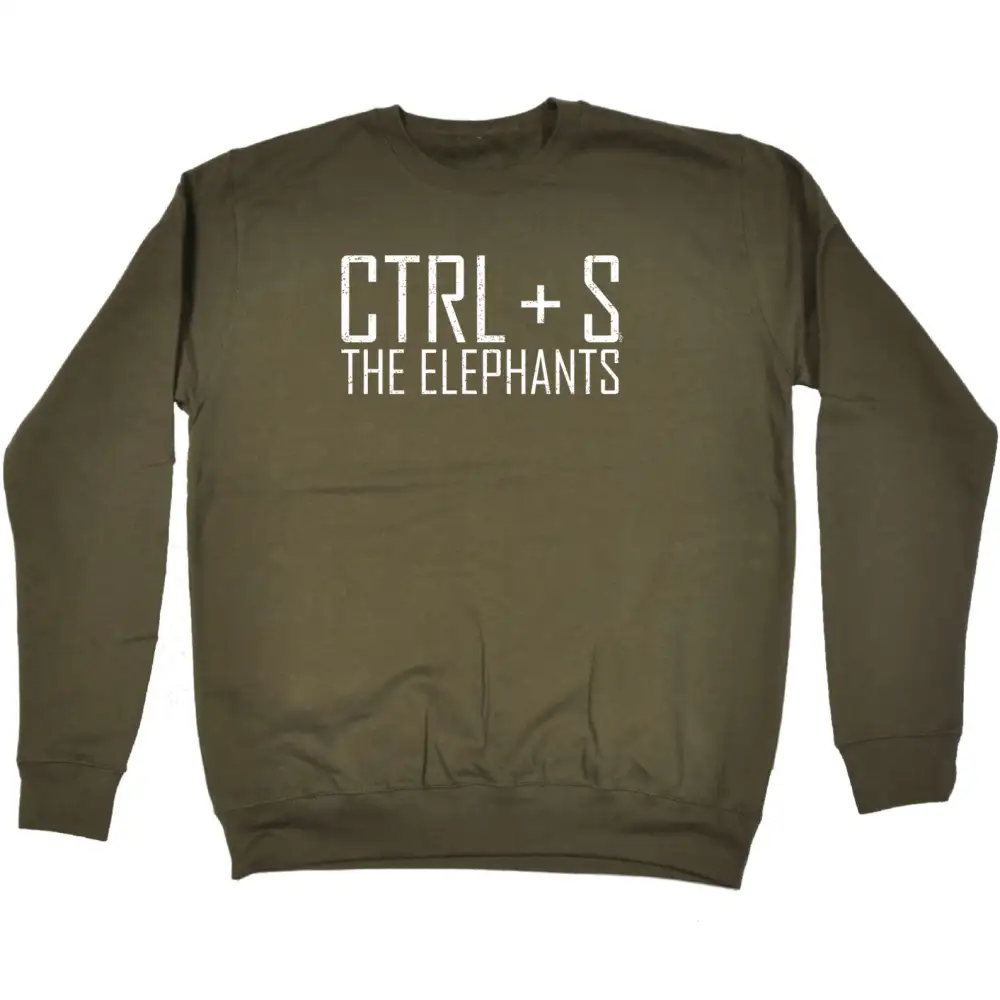 Save Elephants Graphic Sweatshirt