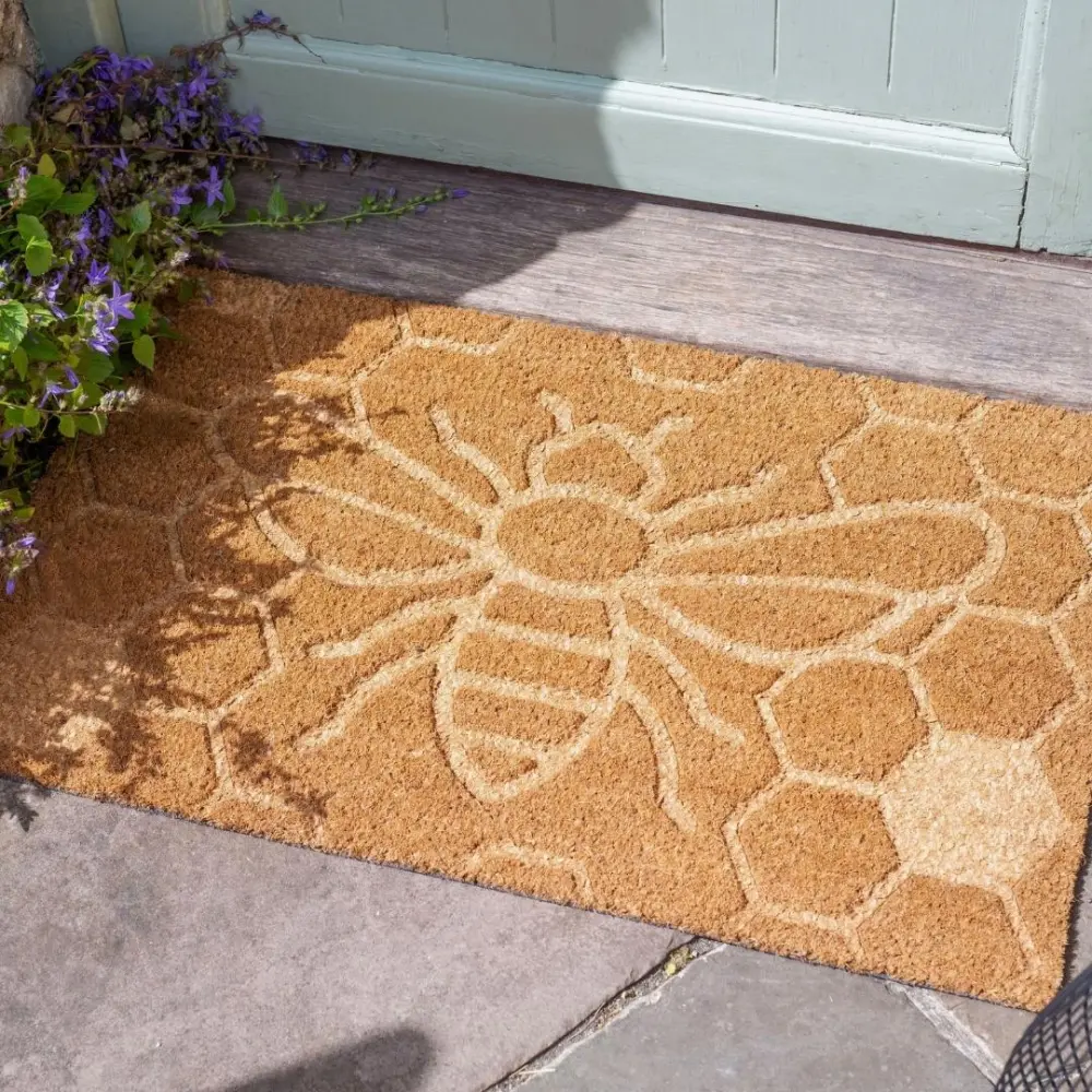 Coir Honey Bee Coir Door Mat