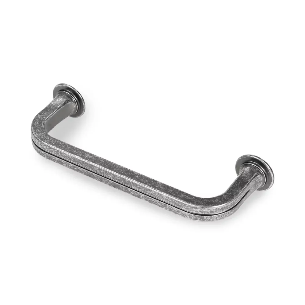 2-Piece Brass Cabinet Drawer Pull Set 3.75-Inch