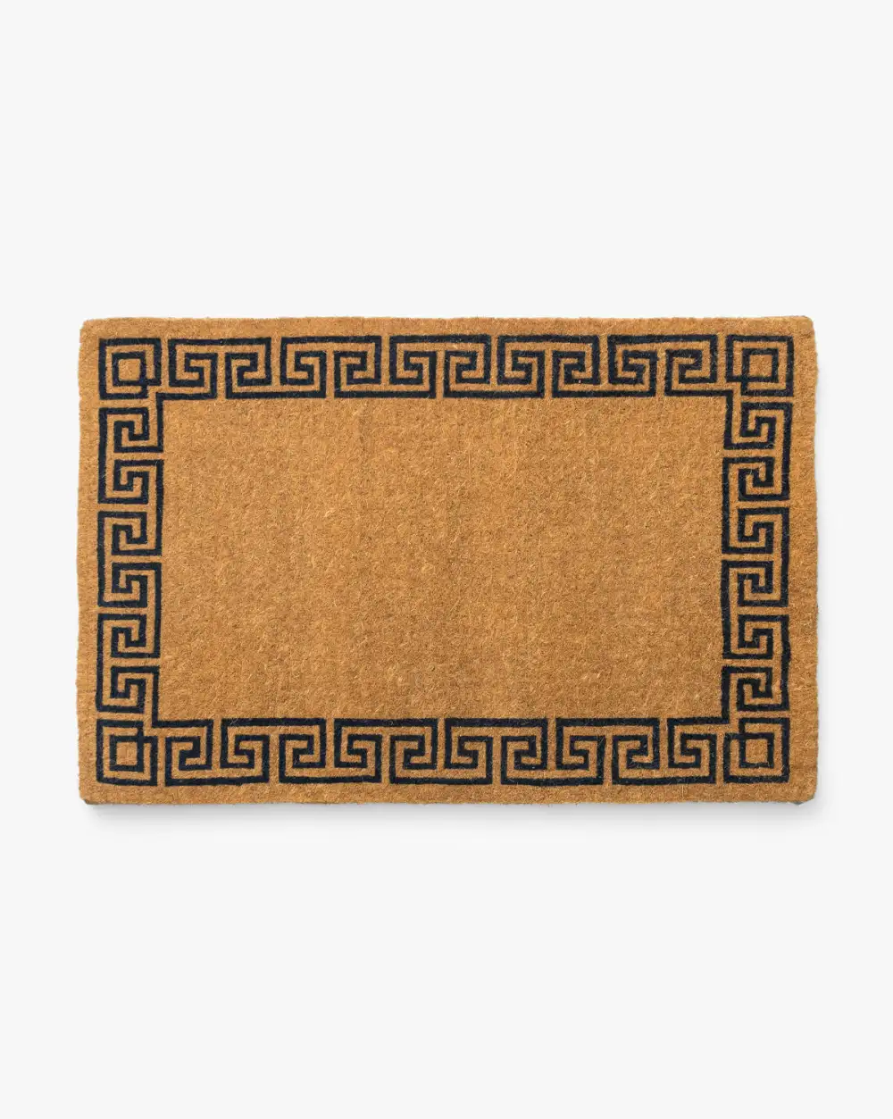 Greek-Key Coir Entry Doormat