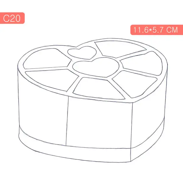 Tabletop Cosmetic Storage Organizer Box