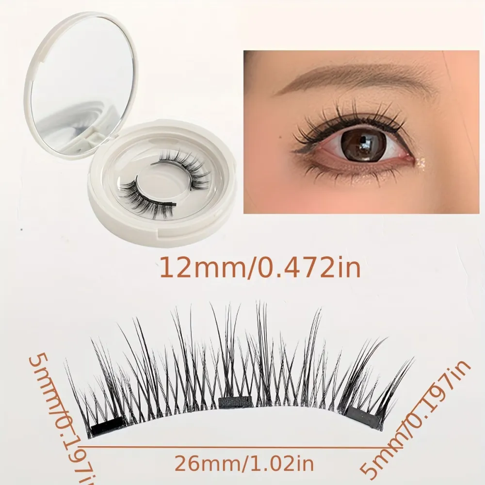 Natural Magnetic False Lashes