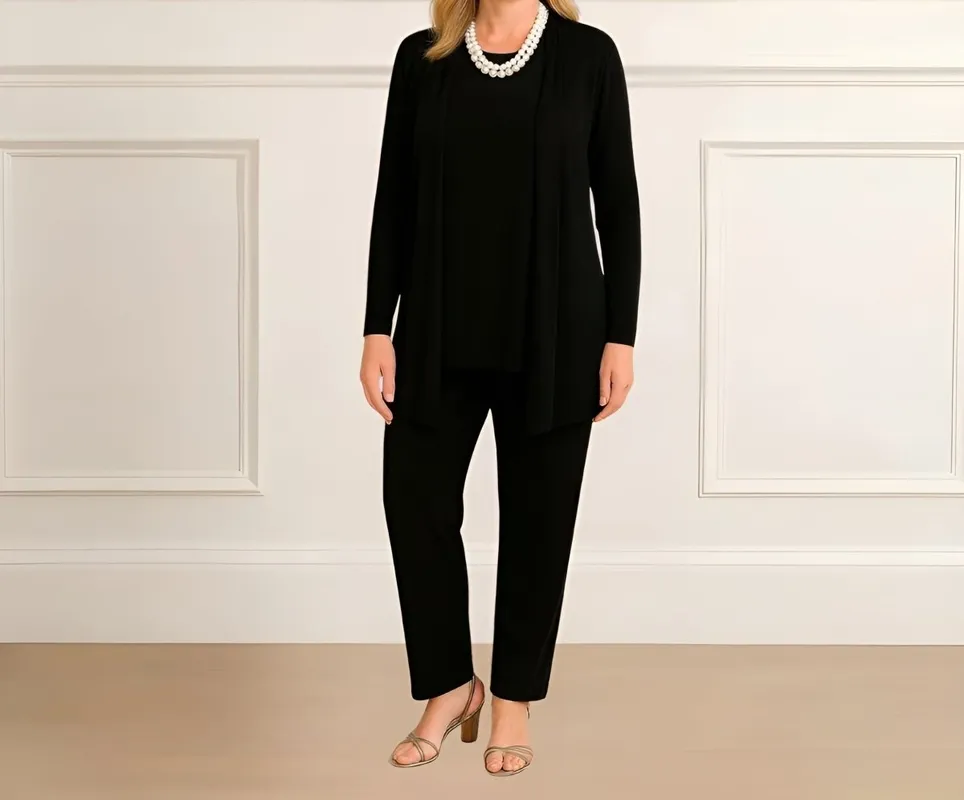 Cardigan Top and Pants Set