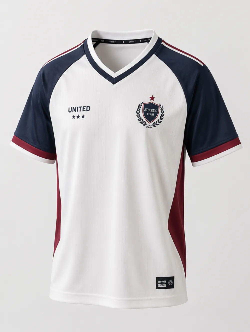 Men's Athletic Club United Crest Printed Soccer Jersey