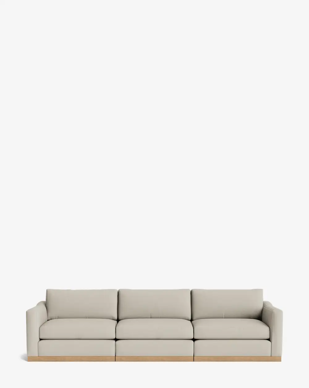 Modular Oak Sofa