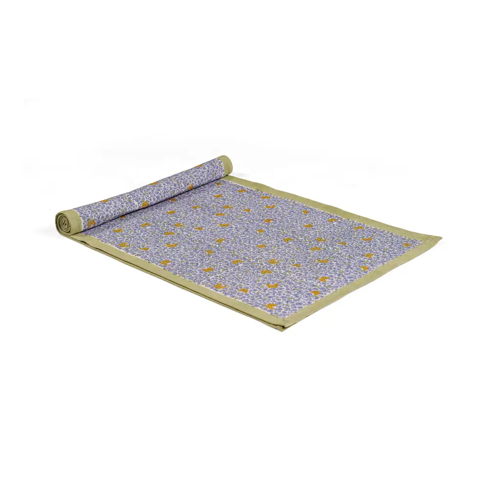 Scattered Lavender Sprig Table Runner