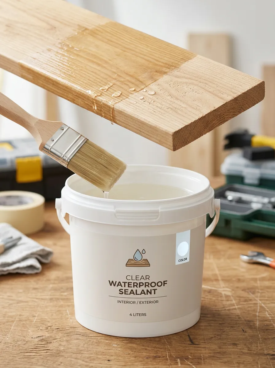 Wood-Surface Clear Waterproof Coating for Household Maintenance