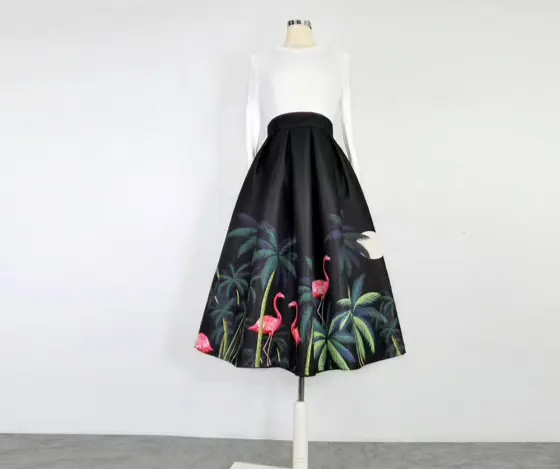 Breezy Relaxed Everyday Casual Skirt