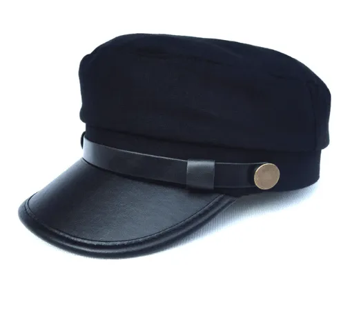 Structured Chain Sailor Cap