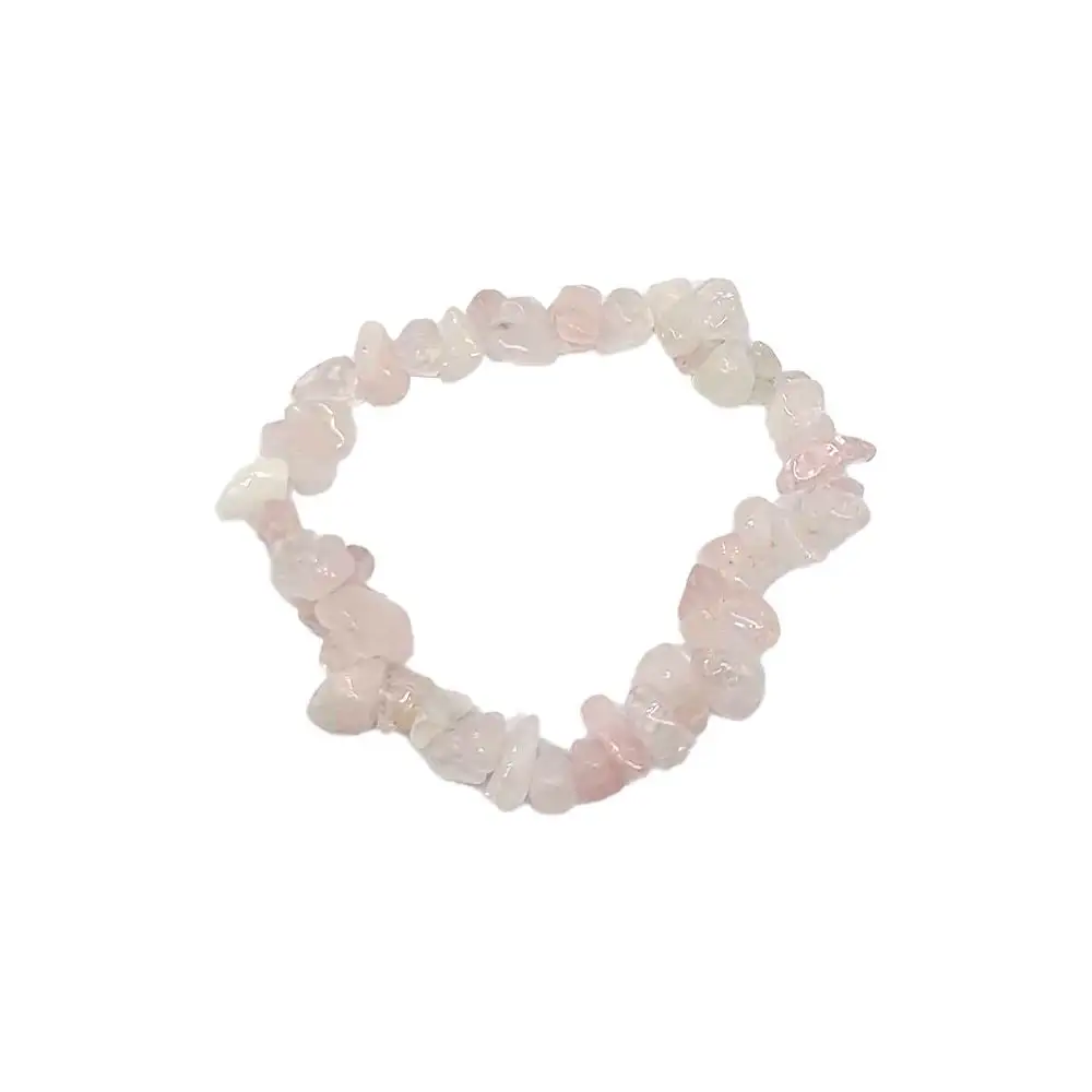 Chip-Stone Stretch Gemstone Crystal Bracelet