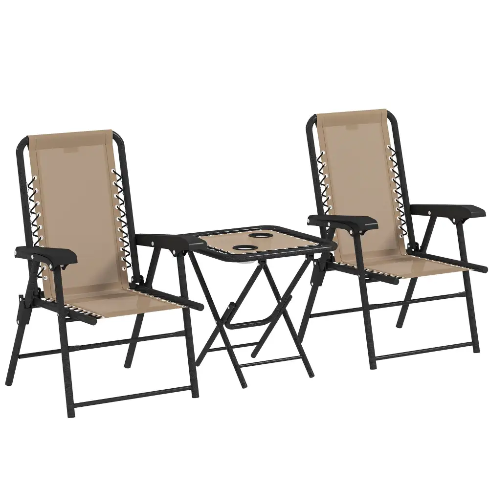Coastal Refined Garden Bistro Set