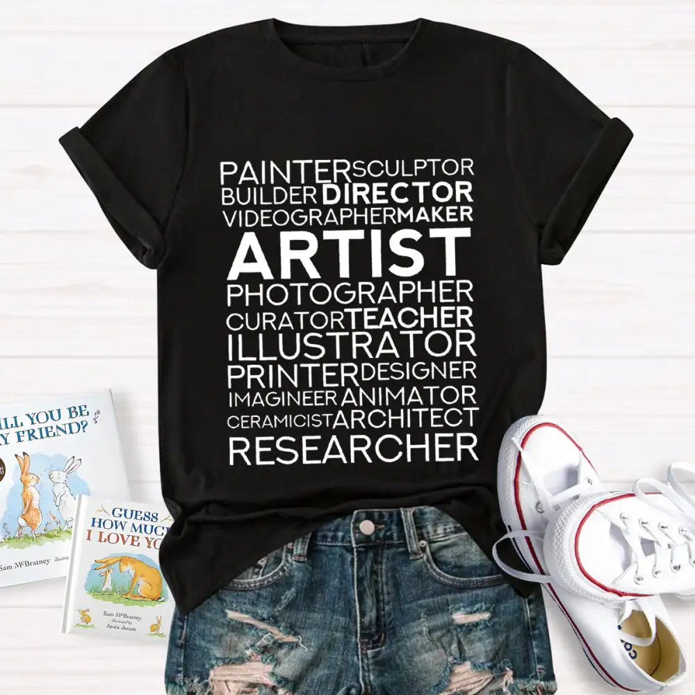 Artist Art Teacher T-Shirt