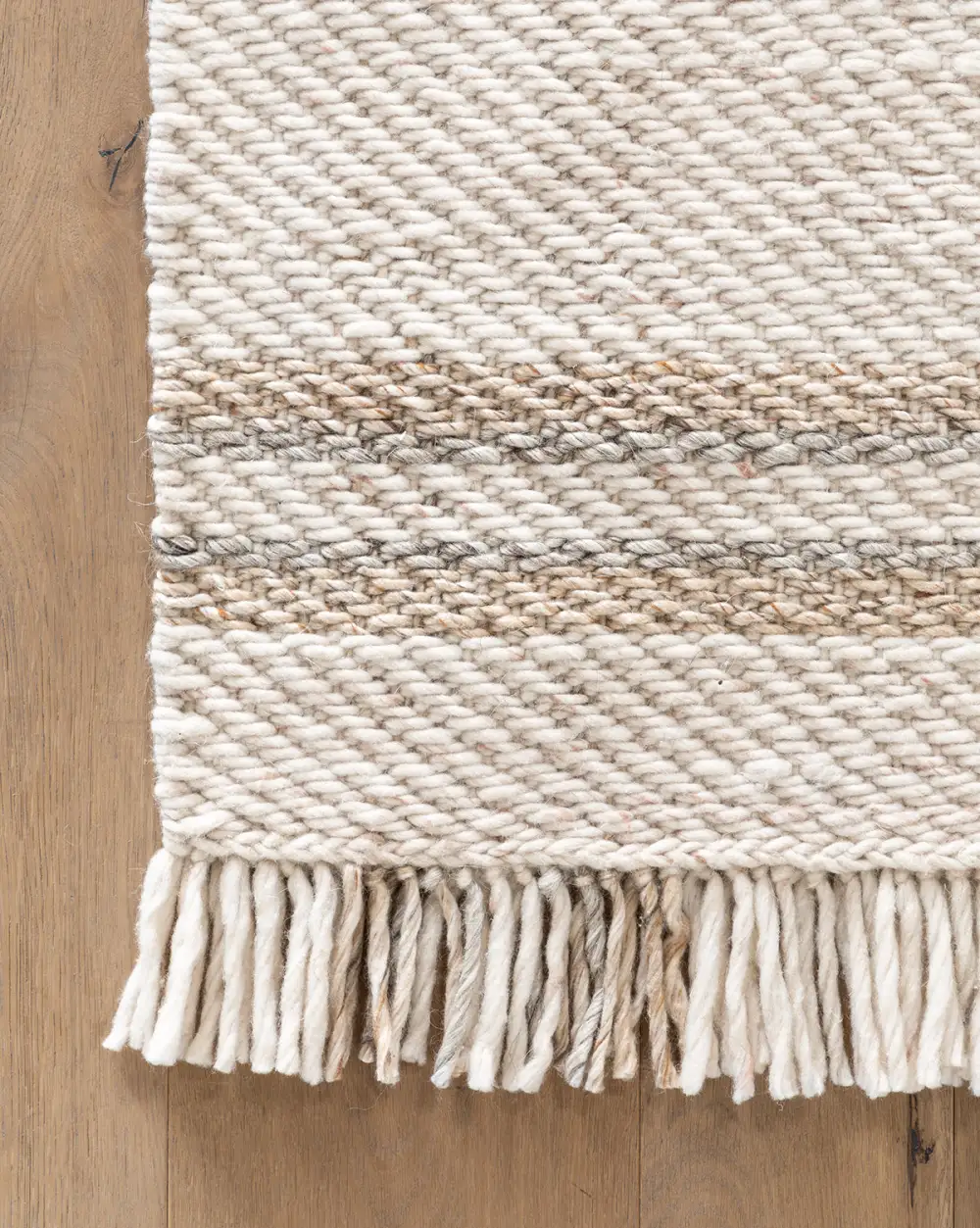 Fringed Handwoven Indoor-Outdoor Area Rug