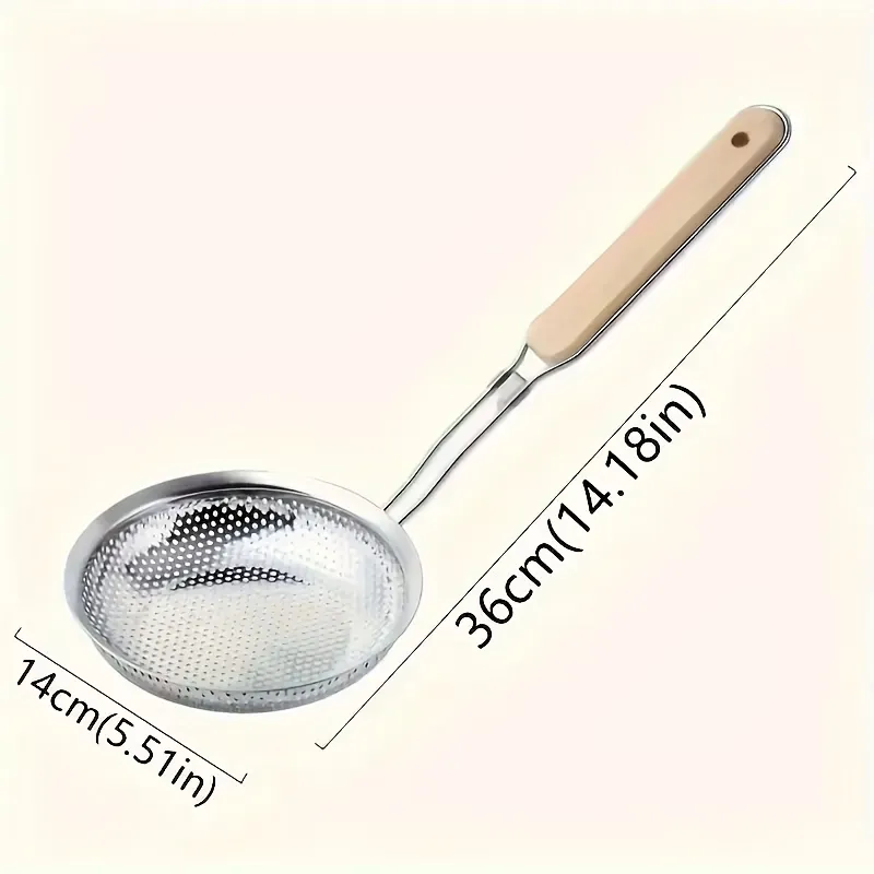 Stainless Steel Skimmer Spoon