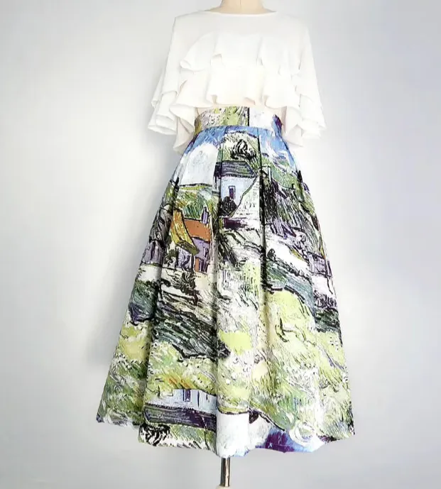Balanced Minimal Everyday Casual Polyester Skirt