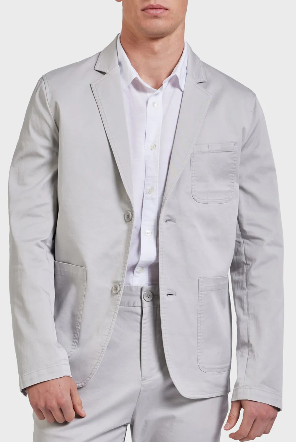 Minimalist Unstructured Casual Blazer Jacket