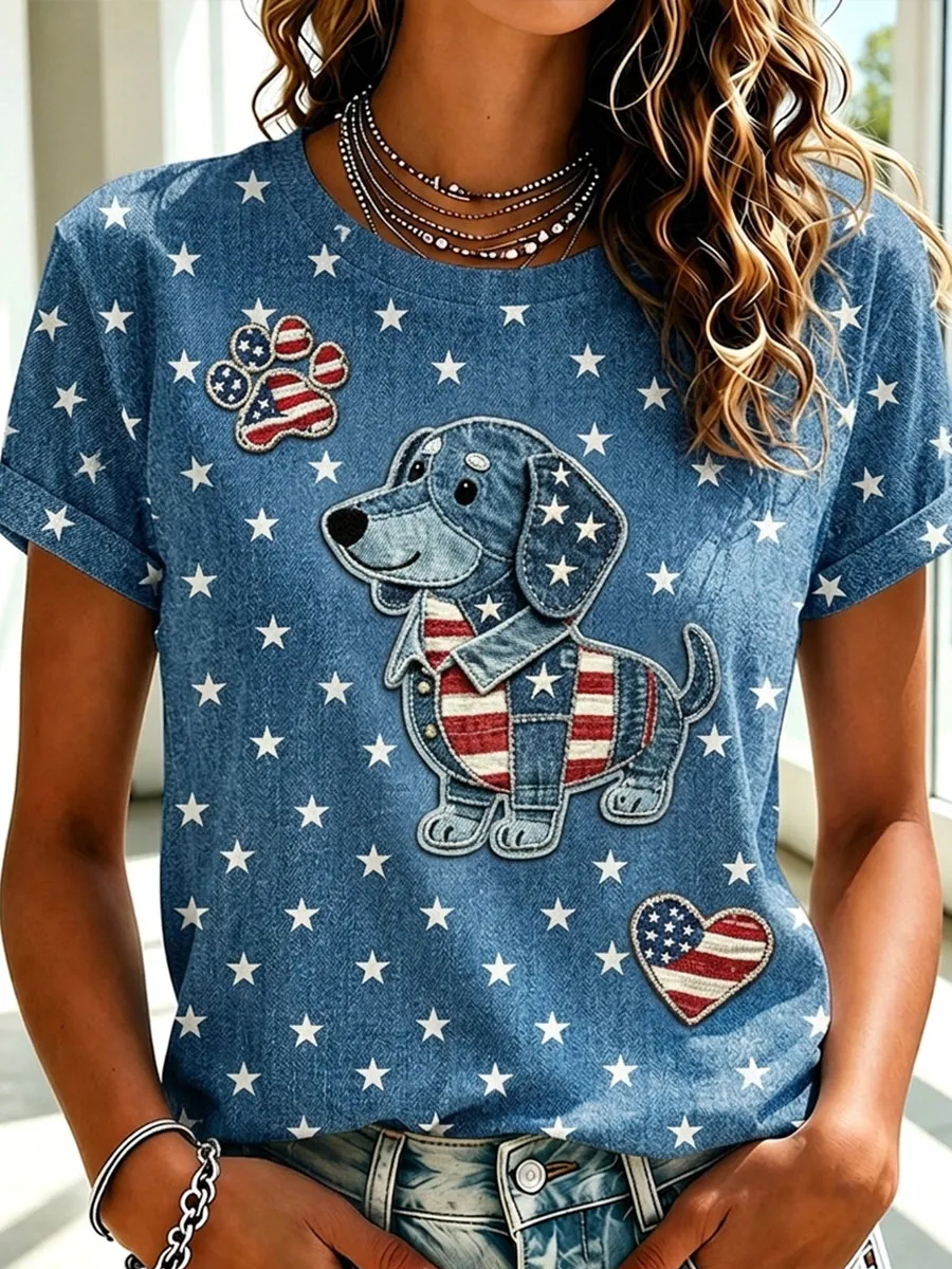 Women's American Dog T-Shirt