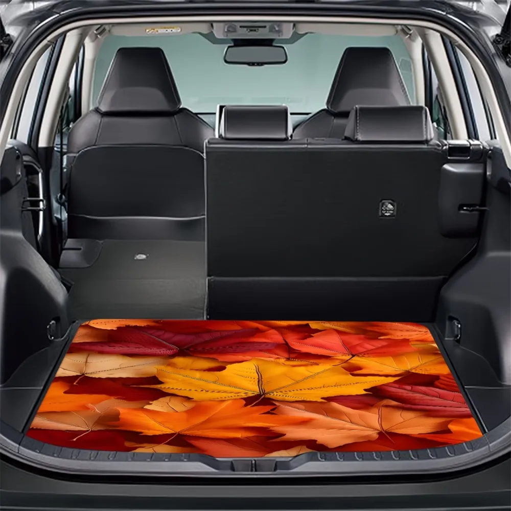 Autumn Leaf Car Trunk Mat