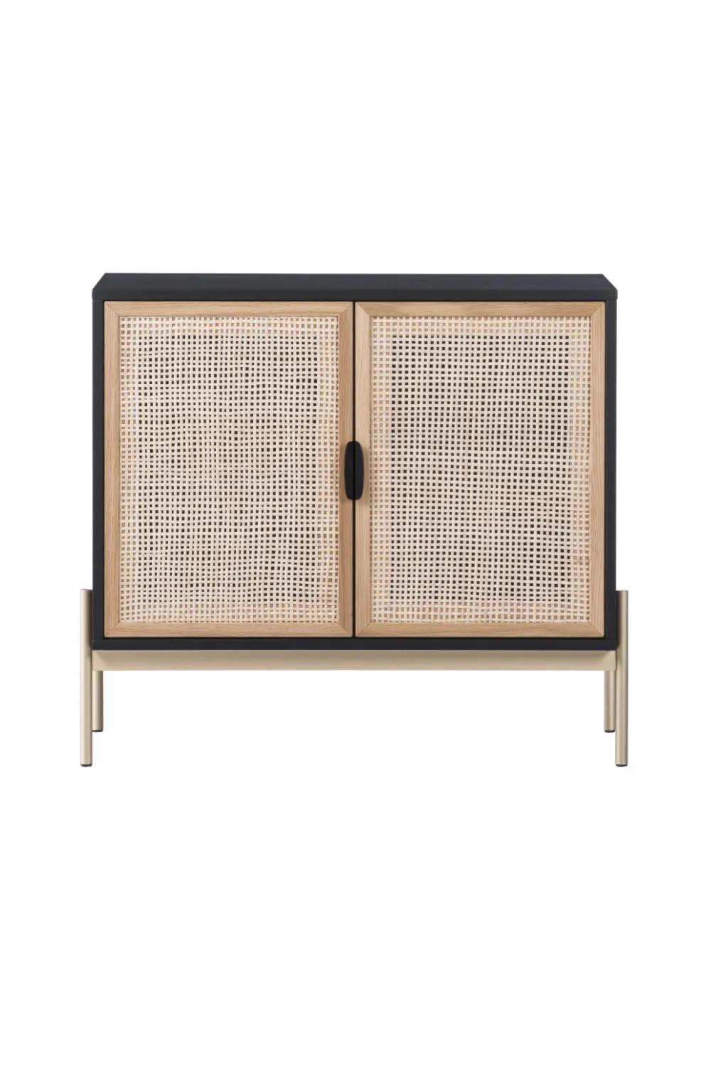 Two-Door Rattan Sideboard