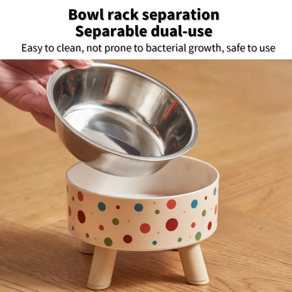 Non-Slip Raised Pet Bowl