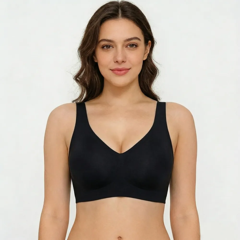 🏆 🔥Super Firming Leopard Print Jelly  Bra | Women Wirefree Bras 👍No More Sagging Breasts