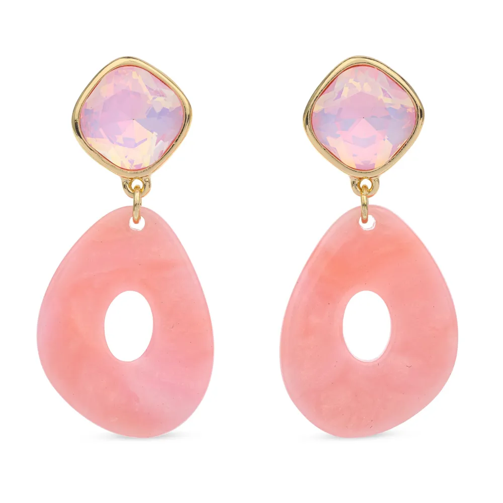 Organic Sculpted Drop Earrings