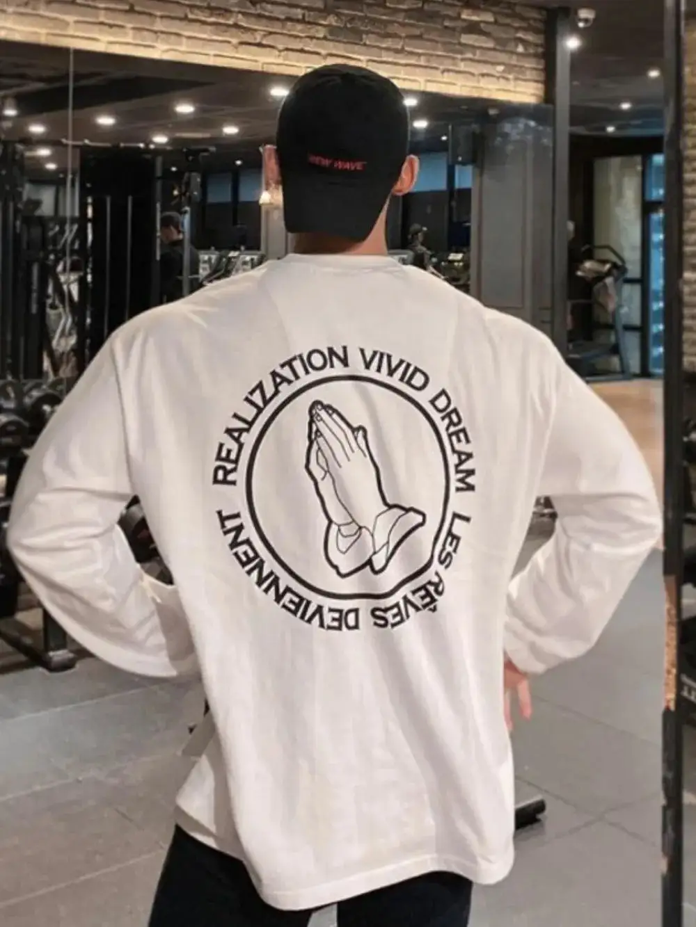 Washed Graphic Crew Neck Tee
