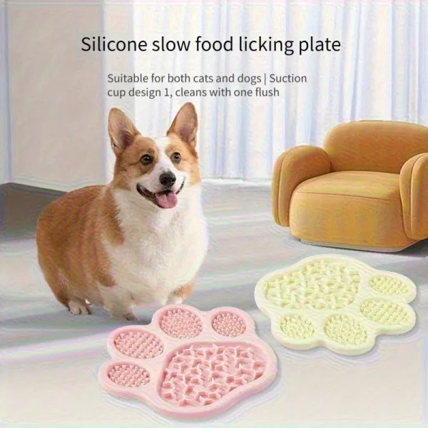 Pet Silicone Slow Licking Plate