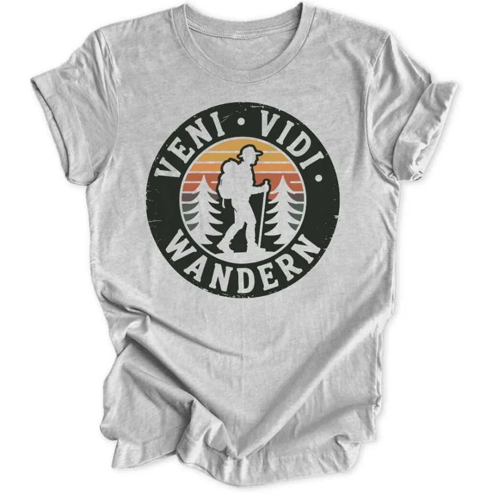 Veni Vidi Hiking Unisex T-Shirt