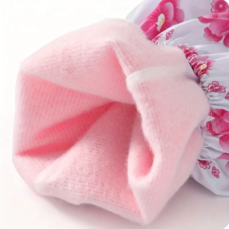 Floral Long Cleaning Gloves
