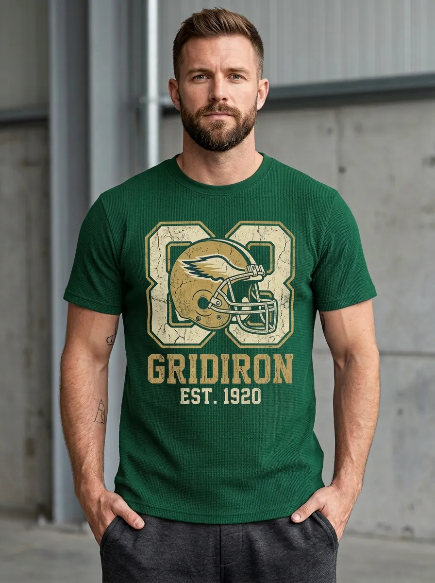 Men's Gridiron Helmet Est T-Shirt