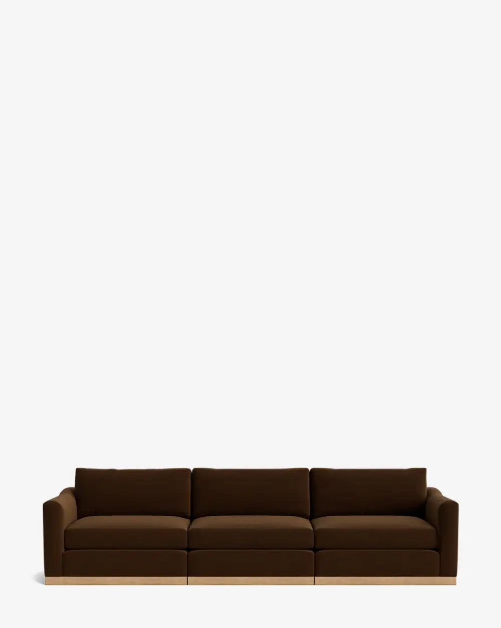 Modular Oak Sofa