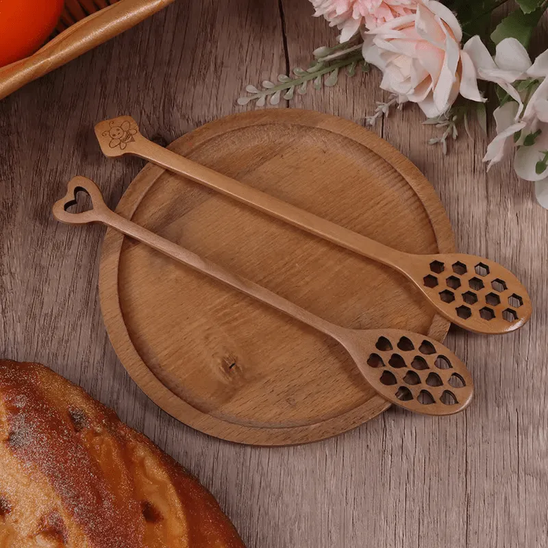 Acacia Wood Honey Dipper