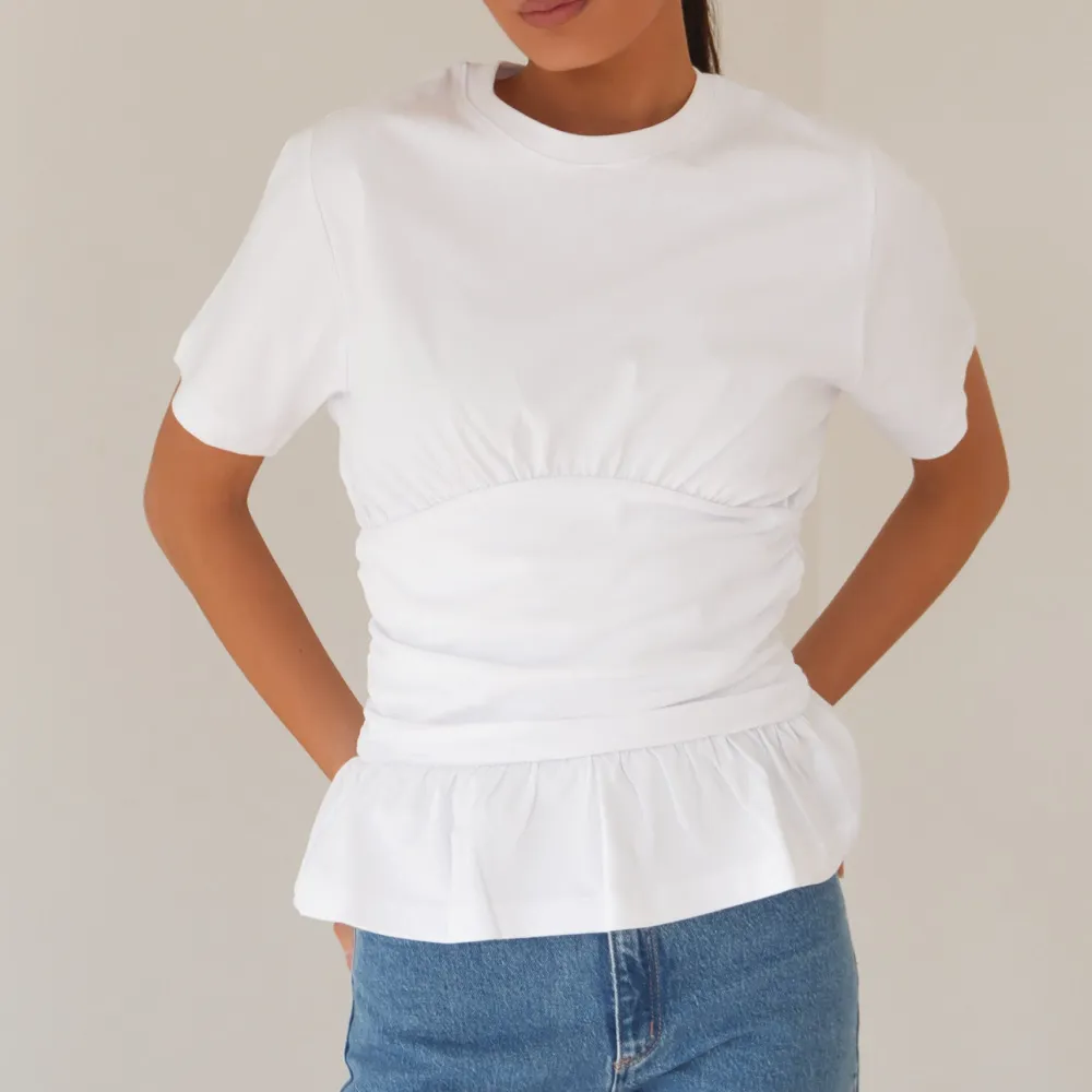 Striped Stretch Daily Casual Tee