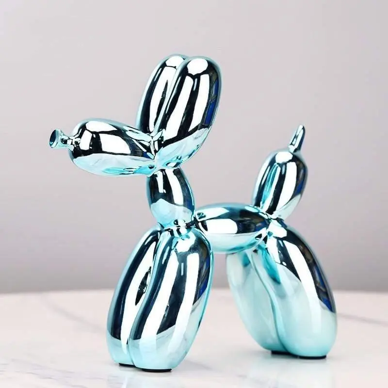Resin Dog Accent Sculpture