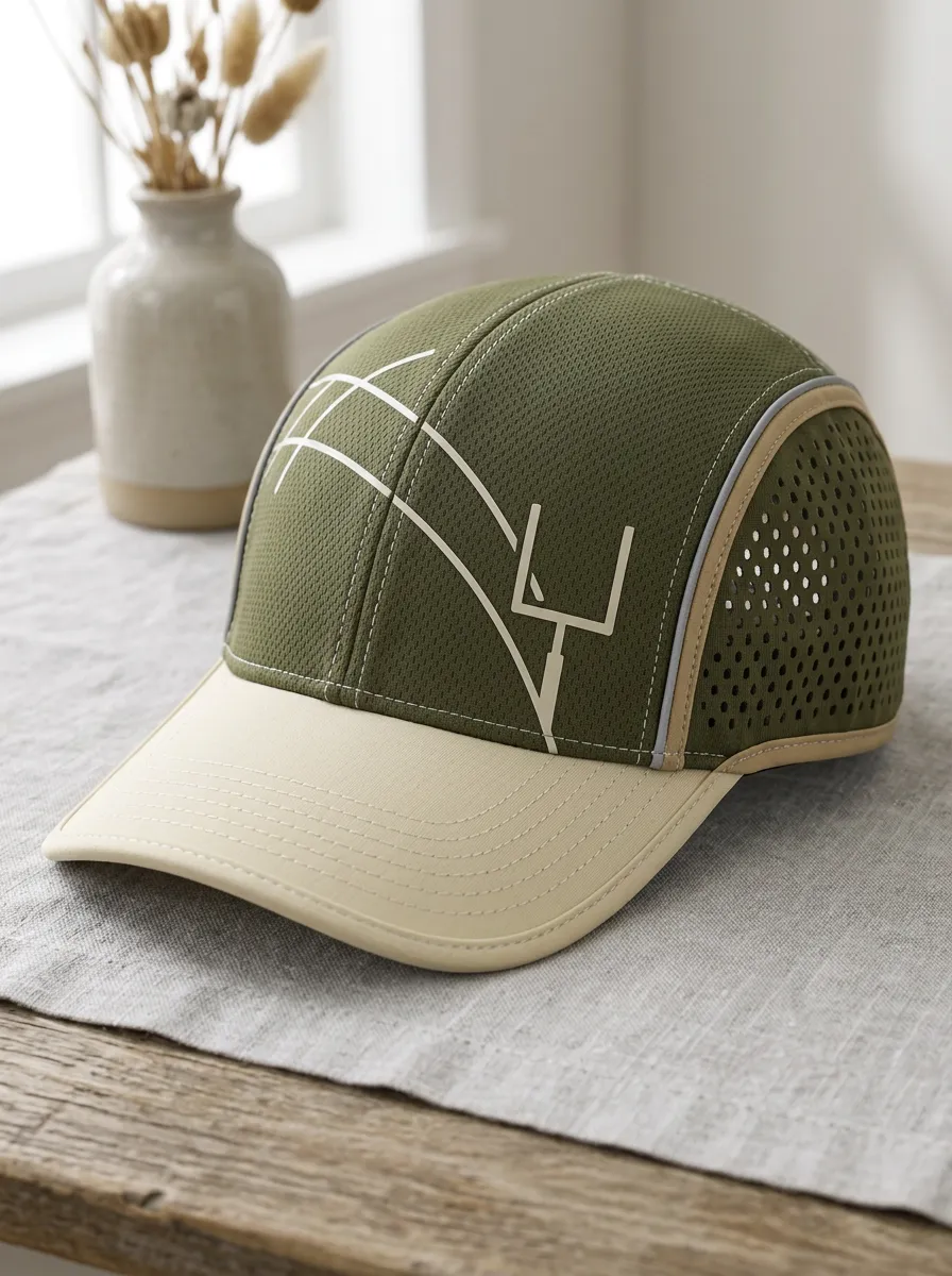 Men's Football Fan Goalpost Printed Sports Cap