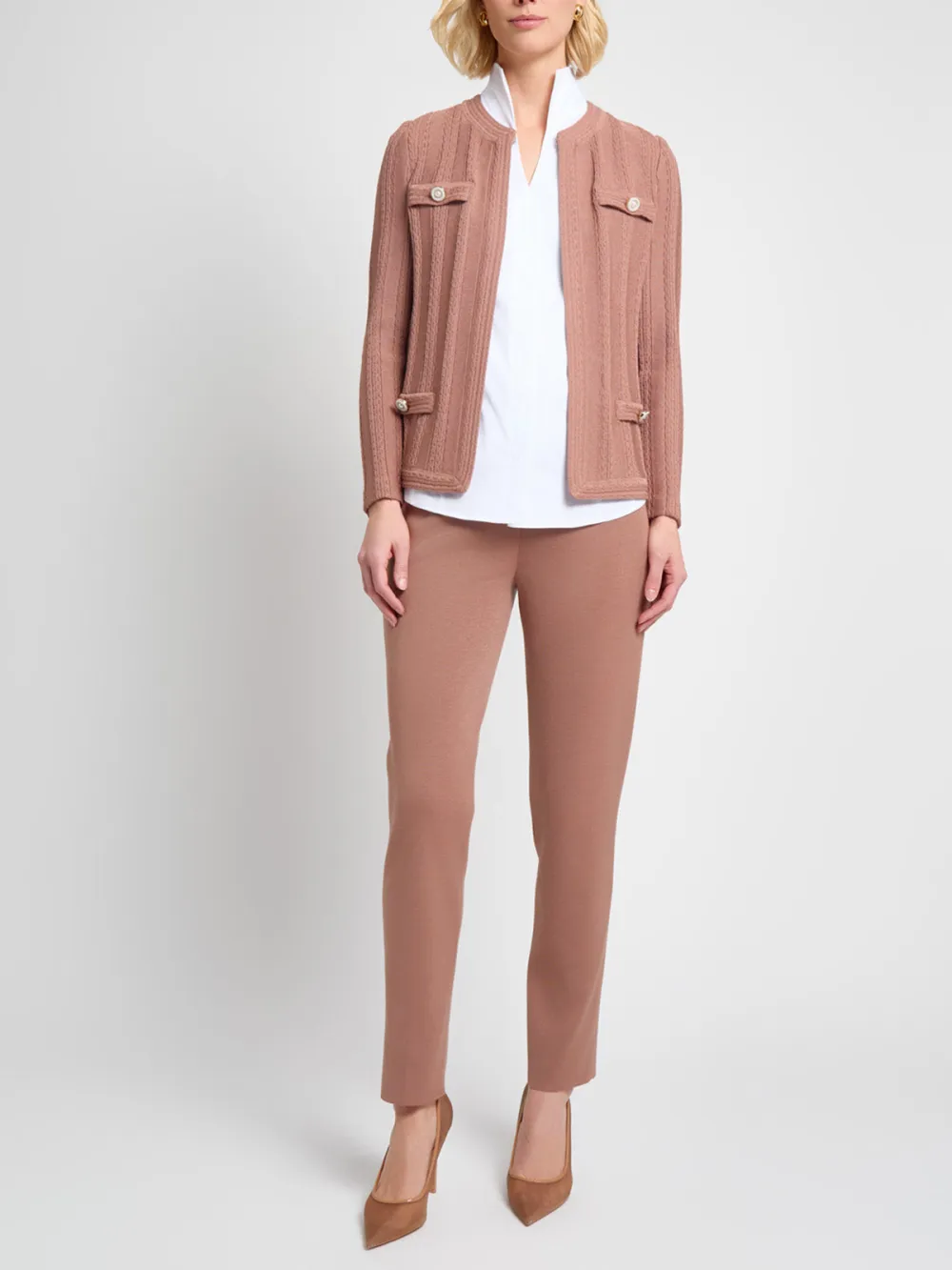 Knitted Elastic Pants