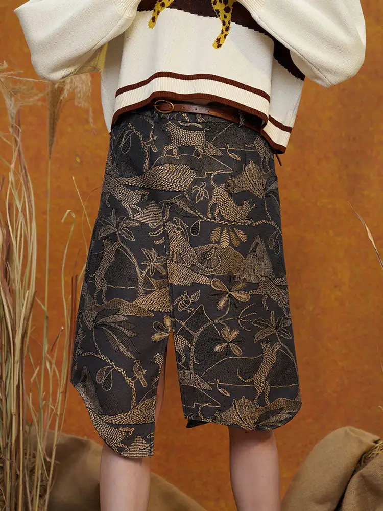 Refined City Everyday Casual Polyester Skirt
