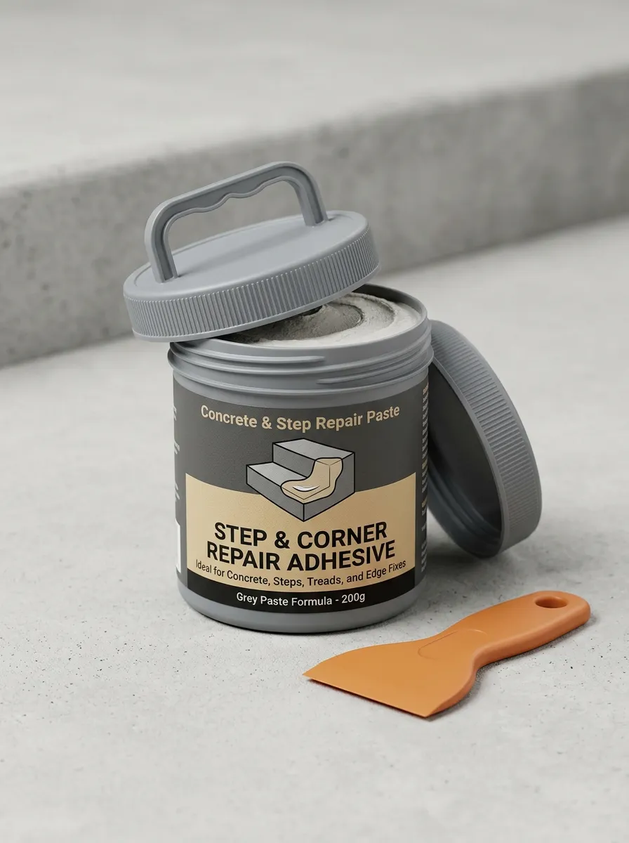 Step-and-Corner Concrete Step Repair Adhesive