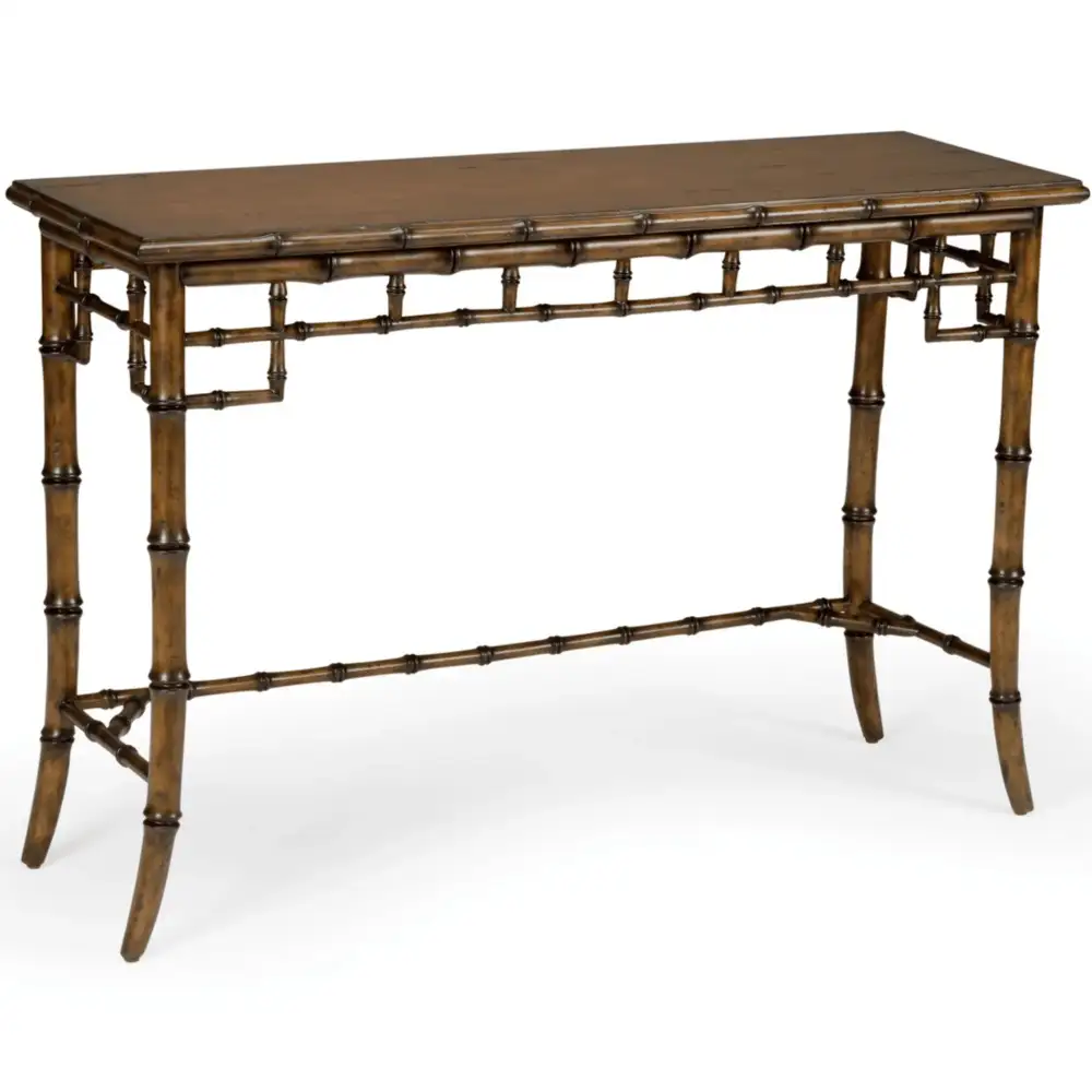 Bamboo Console Cabinet