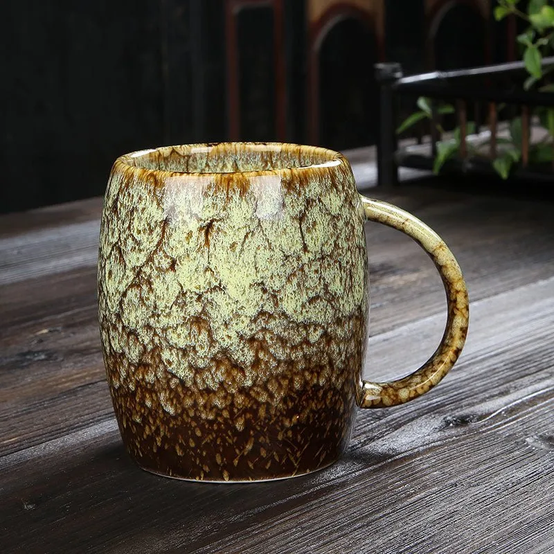 Patterned Ceramic Coffee Mug