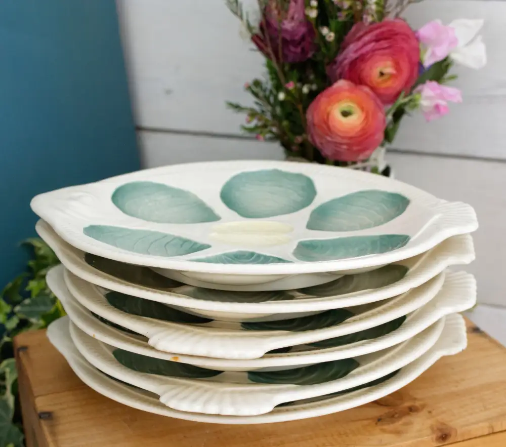Classic Porcelain Oyster Plate