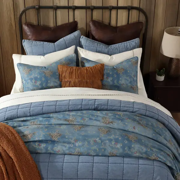 Patchwork Denim Duvet Cover Set