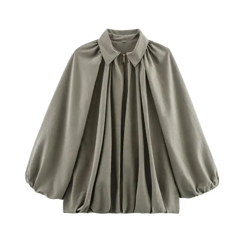 Winter Pleated Blouse